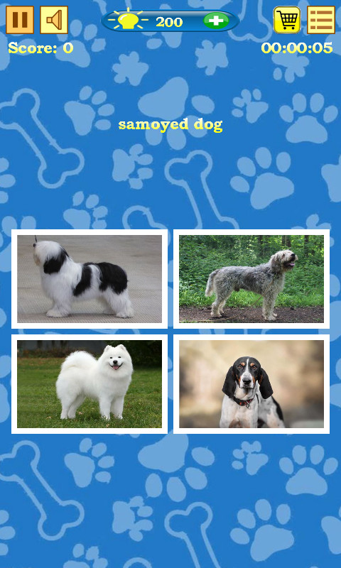 Dogs Quiz screenshot