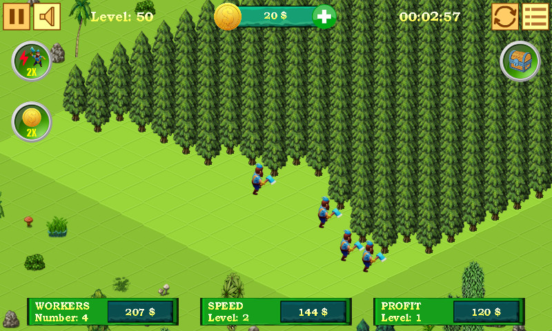 Idle Lumberjack screenshot