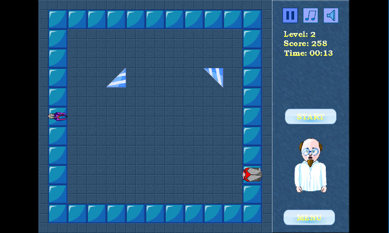 Laser screenshot