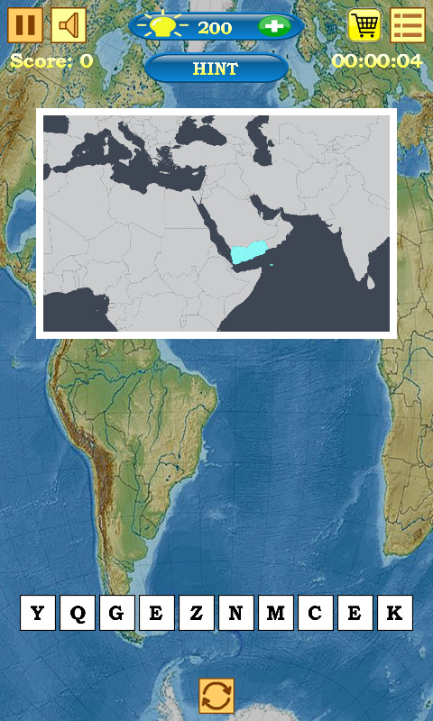 Maps Quiz screenshot