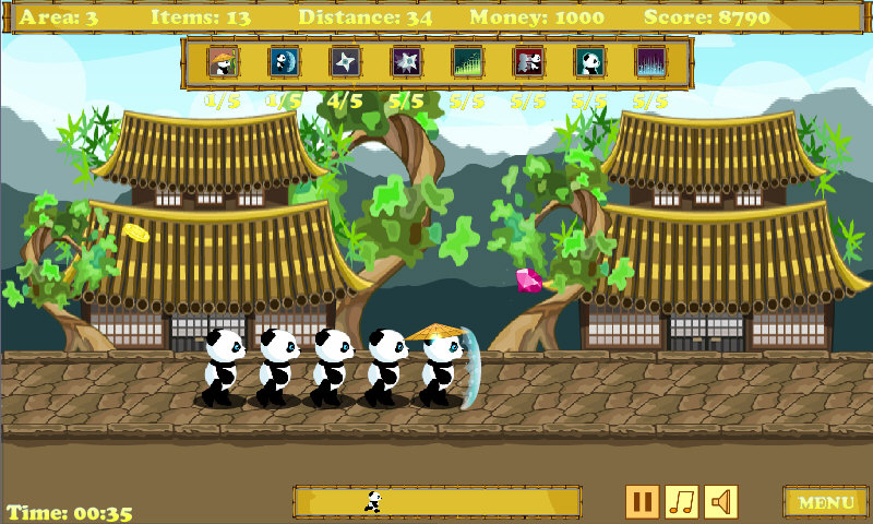 Panda Runner screenshot