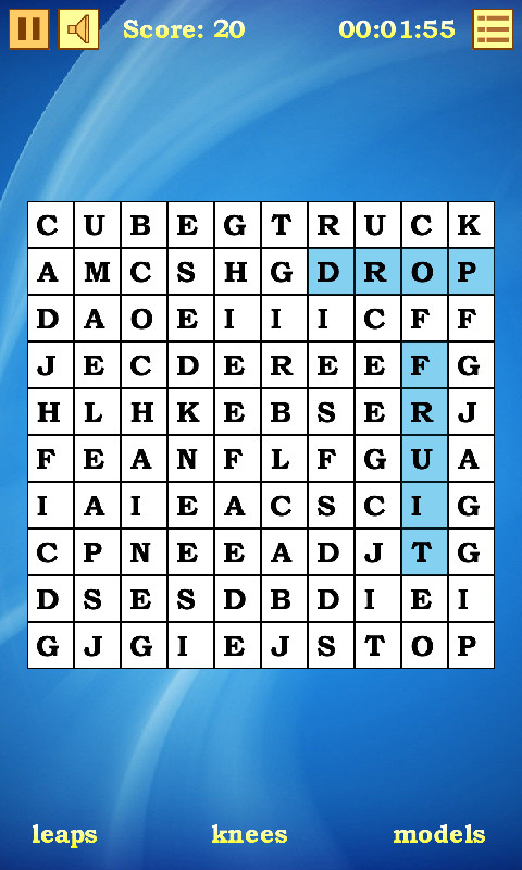 Words Search screenshot